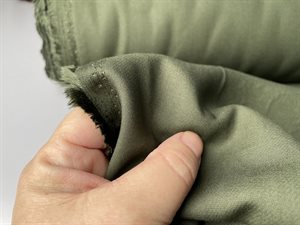 Fastvævet viscose - lækker tung og fed kvalitet i lys flaskegrøn